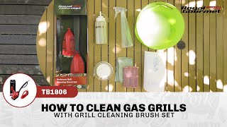 How to Clean a Gas Grill | Royal Gourmet® TB1806 Grill Cleaning Brush Set