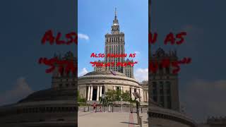 Palace of Culture and Science Soviet Architecture #Warsaw #Shorts