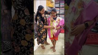 Sanshe செஞ்சவேலைய பாருங்க // தை பொங்கல் dress #minivlog #nilakuttychannel #tamil #nilakutty #shots