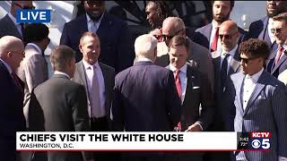 Kansas City Chiefs honored at the White House
