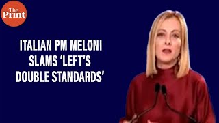 ‘When Trump,Meloni,Milei,Modi talk,they are called…’-Italian PM slams ‘Left’s double standards’