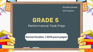 Grade 5 2019 Social Studies past paper