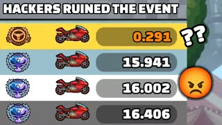HACKER RUINED THE DAILY EVENT 😡 GOOD MAP BUT... Hill Climb Racing 2