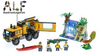 Lego City 60160 Jungle Mobile Lab - Lego Speed Build Review