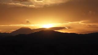 Timelapse sunset near Mt. Fuji, Nov 27, 2024