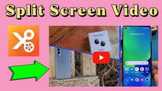 how to make split screen video  - YouCut video editor