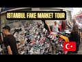 Istanbul Fake Market Tour: Knockoff Branded Items Outside The Grand Bazaar 🇹🇷