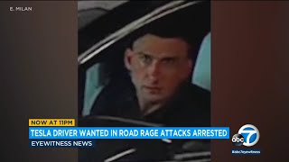 Suspect in road-rage attacks has extensive criminal history, including threats and stalking