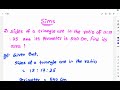 Sides of a triangle are in the ratio of 12:17:25 and it's perimeter is 540cm. Find its are?