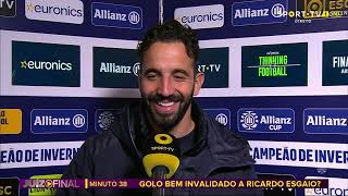 "Flash-Interview" de RÚBEN AMORIM (Sporting CP 2-1 CD Santa Clara).