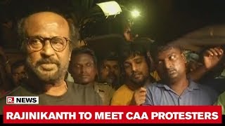 Rajinikanth To Meet Anti-CAA, NRC \u0026 NPR Protesters