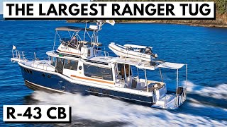 Swiss Army Knife Boat: RANGER TUG R-43 CB Motor Yacht Tour Cruising Liveaboard \u0026 for the Great Loop