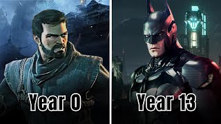The Evolution of Batman's Journey In The Arkham Series