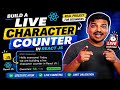 Build a Live Character Counter in React JS | Real World Project for Beginners