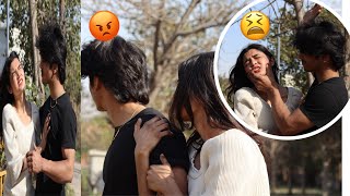 Love bite prank gone wrong 😑 #ichchha #trending #viral #acting #cute #couple #youtube #pranks