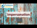 Impersonation - CompTIA Security+ SY0-701 - 2.2