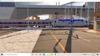 Trainz 2019 Railfanning S07 E15:  Amtrak, CSX, MAGLEV, NJT, PRR, SEPTA, Shinkansen, New Slv III Horn