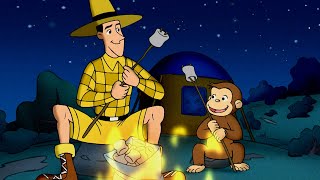 La prima gita in campeggio di George! 🐵 Curioso Come George 🐵 Cartoni per Bambini