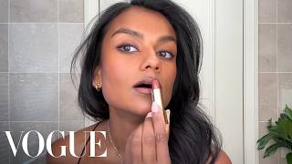 Simone Ashley’s Simple Date Night Look | Beauty Secrets | Vogue
