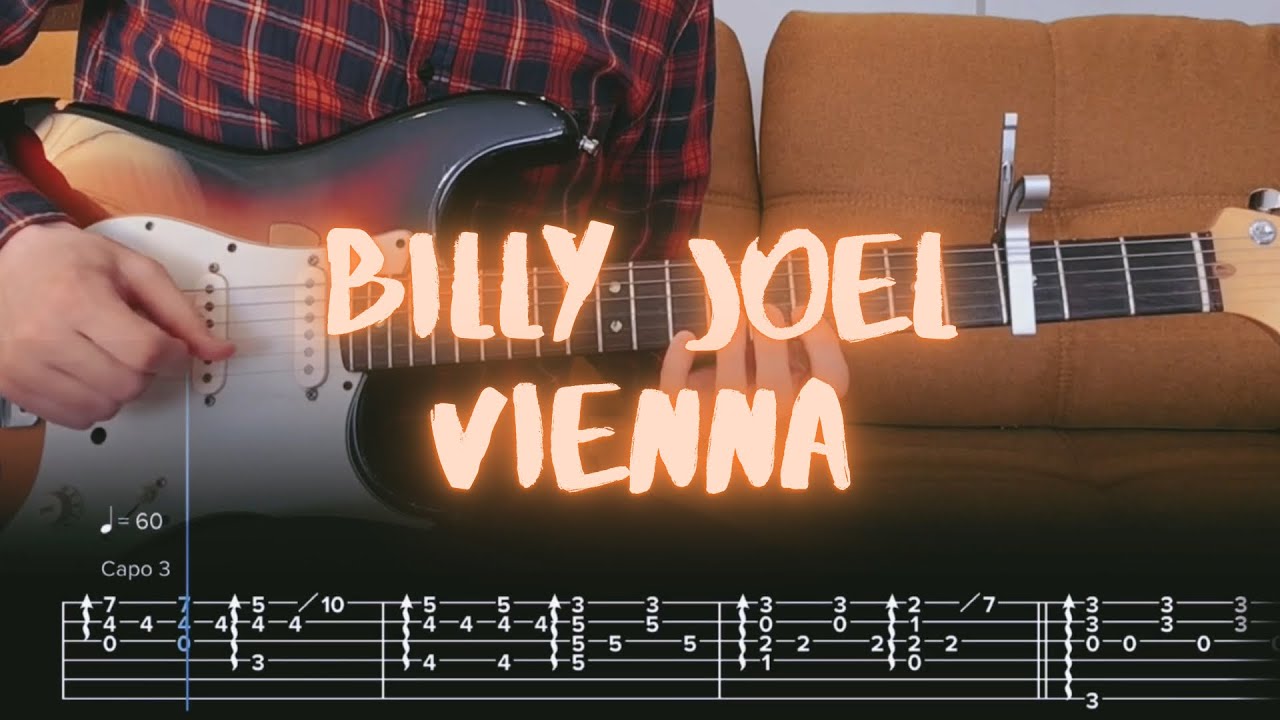 Vienna Billy Joel Cover / Guitar Tab / Lesson / Tutorial - YouTube