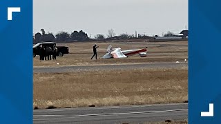 Single engine aircraft crashes at Andrews County Airport