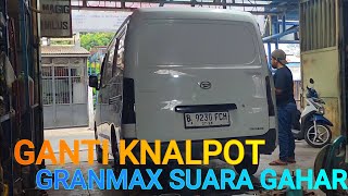 BEGINI CARA NYA GANTI KNALPOT RACING MOBIL SUARA GALAK TAPI  ANTI TILANG2 CUB DI JAMIN GAHAR