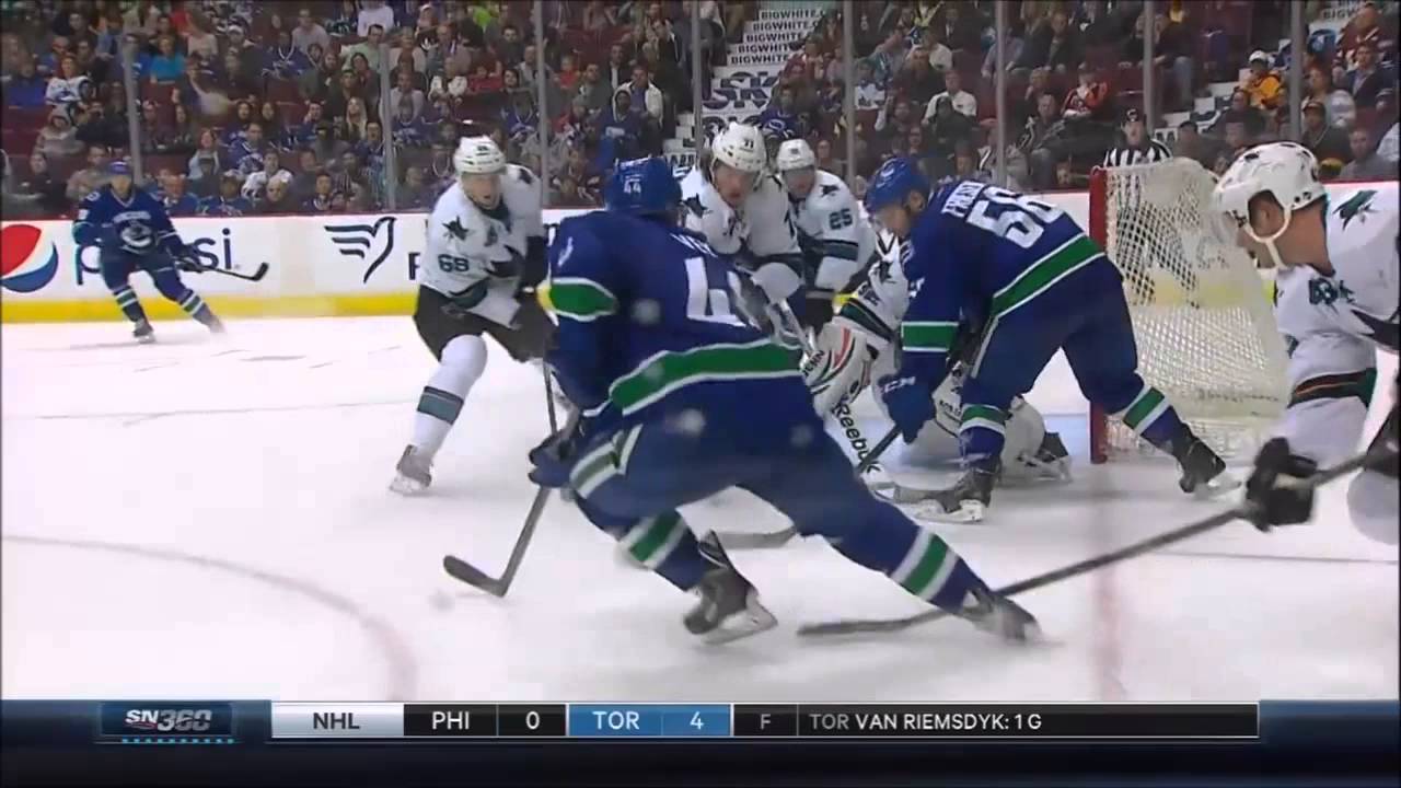 Canucks Vs Sharks - Preseason - 9/23/14 - HD - YouTube