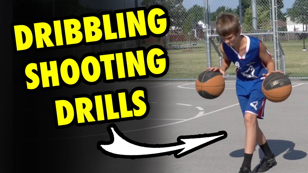 Beginner Basketball Dribbling And Shooting Drills - YouTube