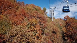 ［GoProで撮る］紅葉の苗場山　②ドラゴンドラ山麓駅〜ドラゴンドラ山頂駅（タイムラプス）　2014.10.24