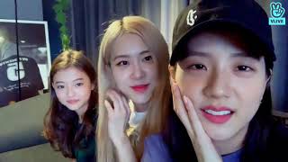 Blackpink feat. Ella - vlive  (chaesoo + Ella)