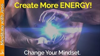 You ARE ENERGY so you are never in LACK of it.  Change Your Mindset. I AM ENERGY.