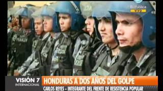 V7Inter: Honduras, a dos años del golpe