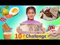 LIVING On Rs 10 FOOD Challenge for 24 Hours | MyMissAnand