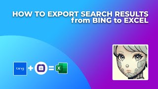 SCRAPE BING SEARCH RESULTS TO EXCEL | BING SERP CHECKER ONLINE | BING SERP TOOL | BING CRAWLER