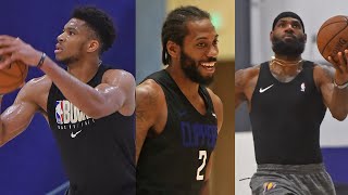 NBA Players Workouts Inside The NBA Bubble In Orlando! Part 3