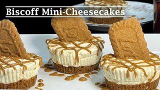 No Bake Biscoff Mini-Cheesecakes Recipe