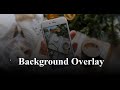 How to Give Background Overlay using CSS Linear Gradient