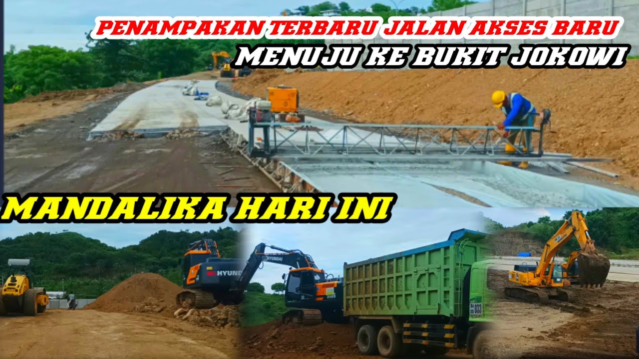 Terkini 🔥Mandalika Hari Ini#beginilah Penampakan Jalan Akses Baru ...