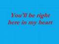 Usher - You'll Be In My Heart lyrics