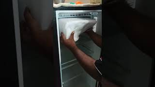 refrigerator frezer ice over changed thermostat