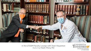 In the Faculty Lounge with the Dean: Dr. Heath Many