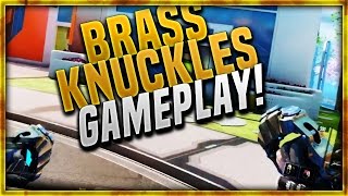 NEW "BRASS KNUCKLES GAMEPLAY" BLACK OPS 3 - BO3 BRASS KNUCKLE Weapon in Game Show Case (DLC WEAPON)