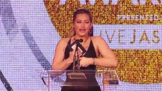 2016 XBIZ Awards - Dani Daniels Wins 'Female Performer of the Year' Award