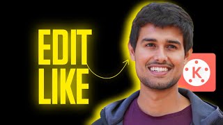 How To EDIT like Dhruv Rathee in KineMaster (Similar Effects)