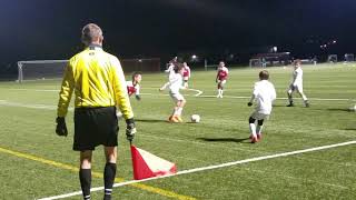 2018.10.21 Red Bulls RDS NJ North 2008 vs Arsenal Merson 2008 1st Half