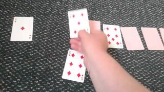 Quick sort with cards