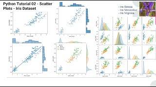 Python Tutorial 02 - Scatter Plots - Iris Dataset