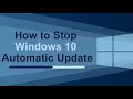 How to Disable Windows Automatic Updates on Windows 10 Permanently (2023) #windows10 #update #uae