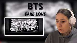 FIRST REACTION to BTS (방탄소년단) 'FAKE LOVE' (I love this)