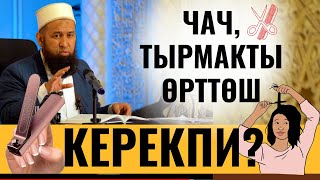 ЧАЧ, ТЫРМАКТЫ ӨРТТӨШ КЕРЕКПИ?  СУРОО-ЖООП